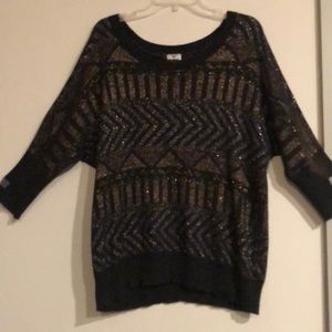 3 quarter sleeve full length sweater